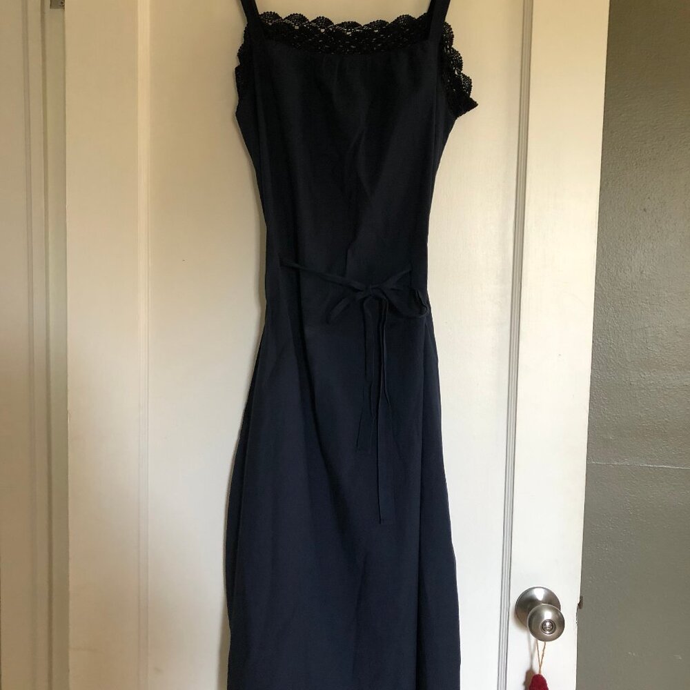 H+ Hannoh Wessel Cotton Lace-Trimmed Slip Dress